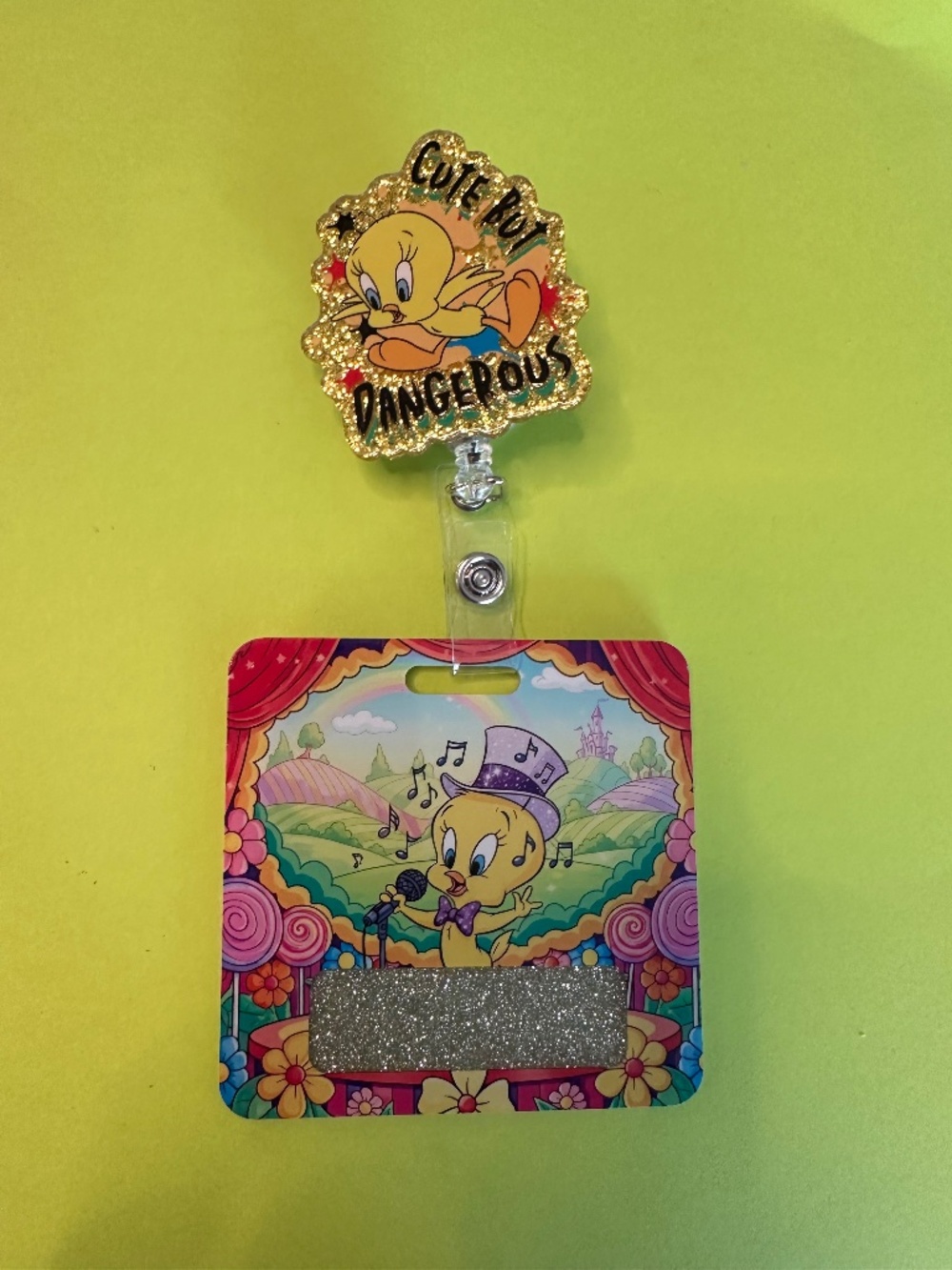 Tweety bird badge ree